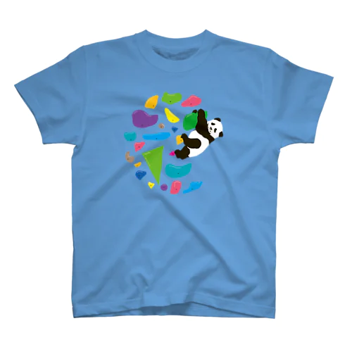 GO CLIMB PANDA Regular Fit T-Shirt