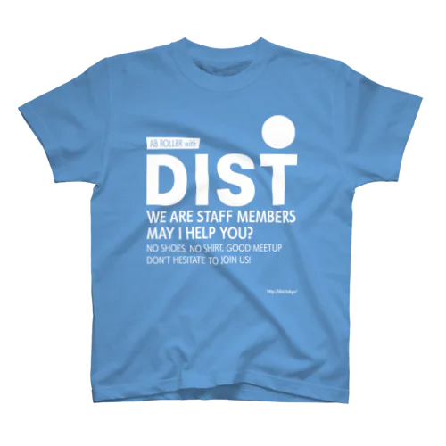 DISTスタッフTシャツ（腹筋ローラー ver.） スタンダードTシャツ