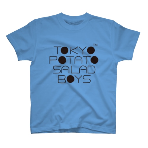東京ポテトサラダボーイズ公式ネオクラシックロゴ Regular Fit T-Shirt
