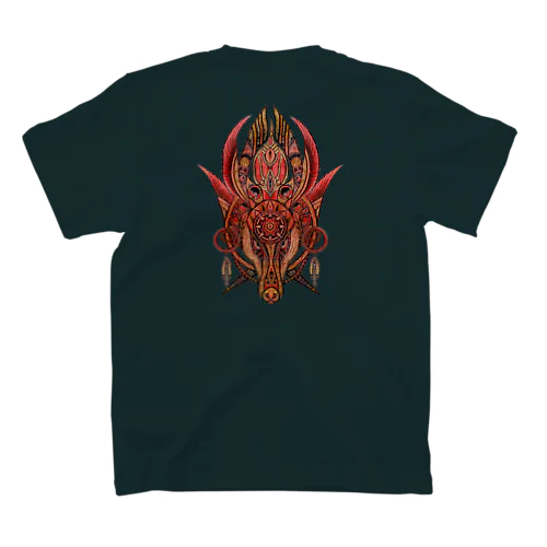 犬面の魔術師ナギーブ（レッド） スタンダードTシャツ