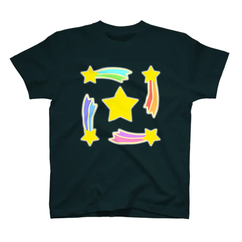 流れ星 スタンダードTシャツ