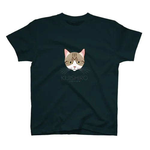 ねこラブ・キジ白 スタンダードTシャツ