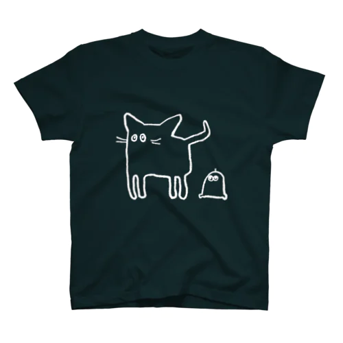 ねこともぐら Regular Fit T-Shirt