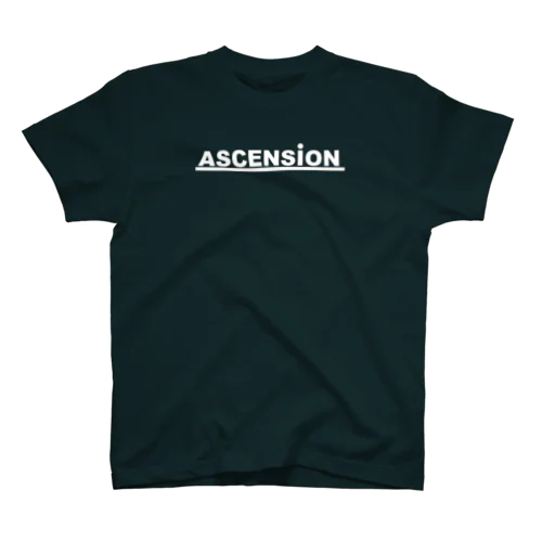 アセンション（ASCENSION）白文字 スタンダードTシャツ