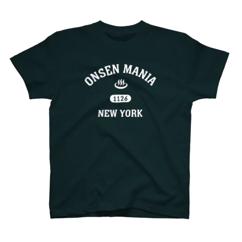 ONSEN MANIA (ホワイト) Regular Fit T-Shirt