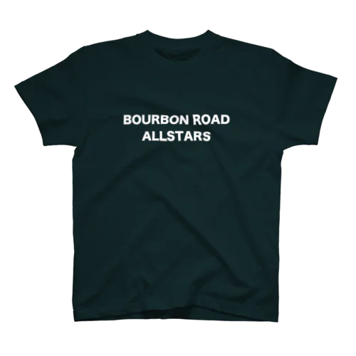 BOURBON　ROAD ALL STARS 〜WHITE Regular Fit T-Shirt