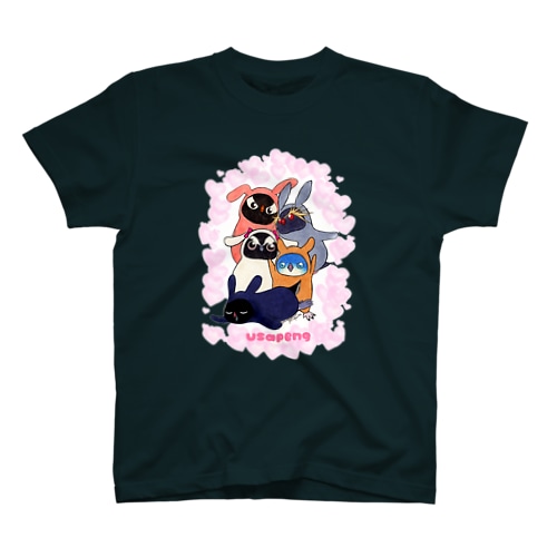 うさぺん。(ハートフレーム) Regular Fit T-Shirt