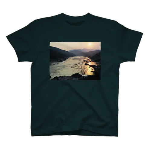 世界の土地と風景・ラオス Regular Fit T-Shirt