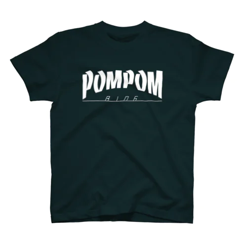 Thrasher Pom Pom Blog Logo（white） スタンダードTシャツ