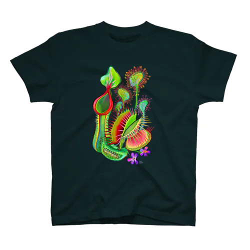 食虫植物 スタンダードTシャツ