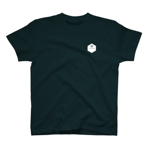 pora logo ver.2 -white Regular Fit T-Shirt