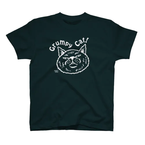 悪い顔の猫(白) スタンダードTシャツ