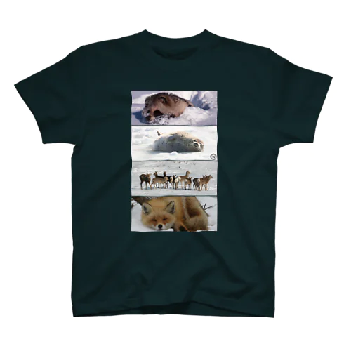 【欲張りアイテム】いつもそばに動物を Regular Fit T-Shirt