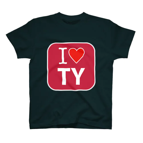 鉄道 I♡TY Tシャツ スタンダードTシャツ