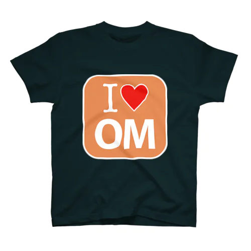 鉄道 I♡OM Tシャツ Regular Fit T-Shirt