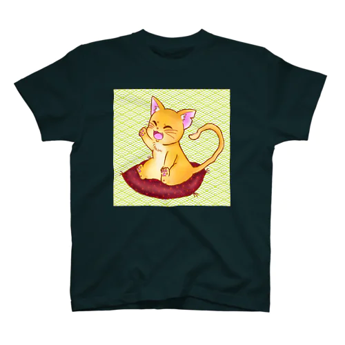 和ねこ(和柄ver.) スタンダードTシャツ