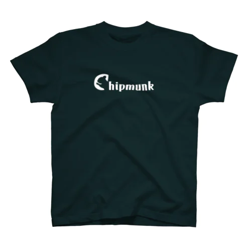 Chipmunk（しまりす）_white Regular Fit T-Shirt
