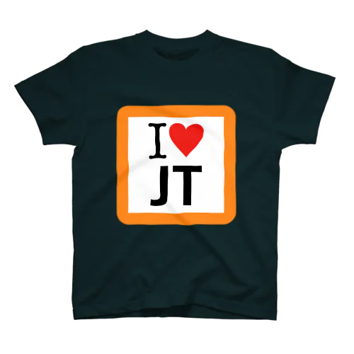 鉄道 I♡JT Tシャツ Regular Fit T-Shirt