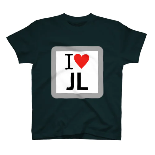 鉄道 I♡JL Tシャツ Regular Fit T-Shirt