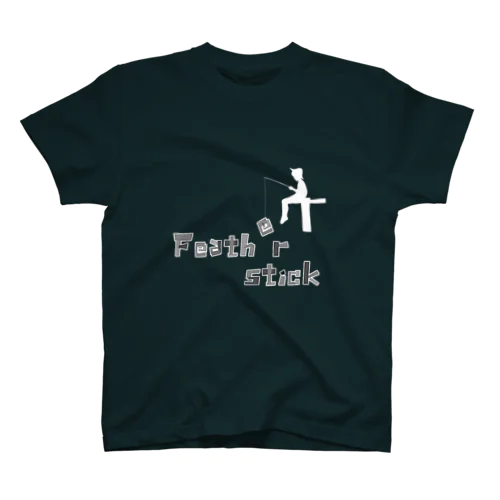 Feather stick -fishing- スタンダードTシャツ