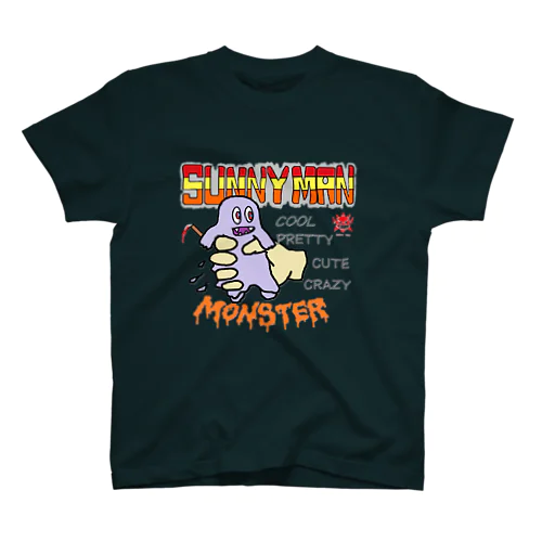 サニーマン・モンスター ファミリーズ（両面デザイン） Regular Fit T-Shirt