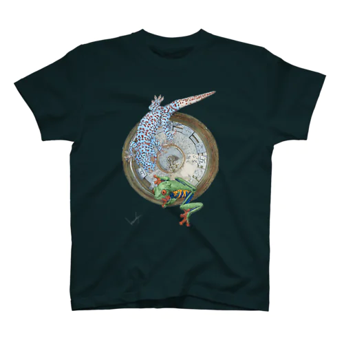 Gekko geckoはTokay スタンダードTシャツ