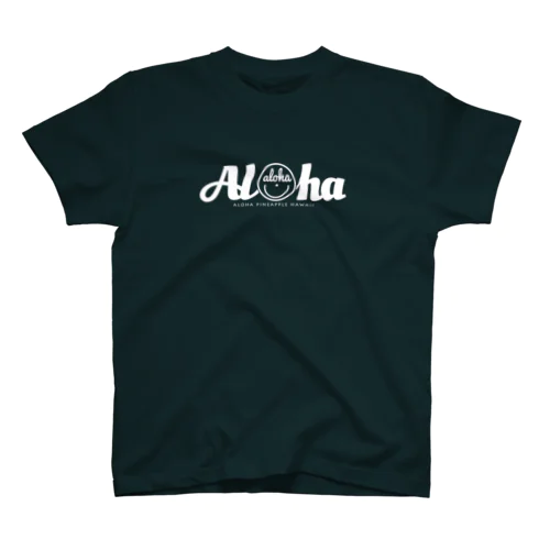 Aloha スマイル 156 (whiteロゴ) Regular Fit T-Shirt