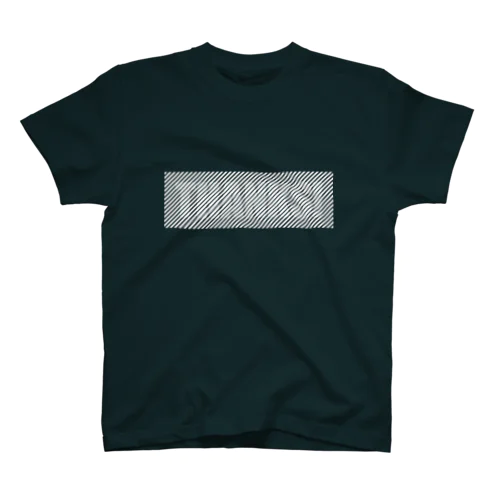 離れると読めるTシャツ/THANKS! <濃色用> Regular Fit T-Shirt