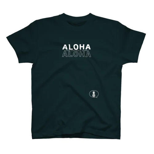 ALOHA ALOHA 吹き出しパイナップル 162 スタンダードTシャツ