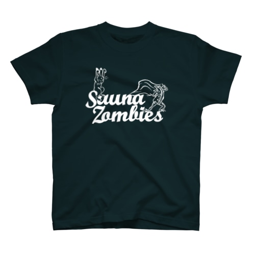 SAUNAZOMBIES - アウフギーガ T DARK- Regular Fit T-Shirt