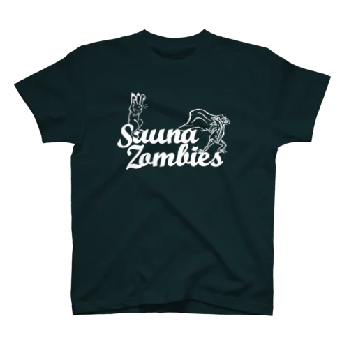 SAUNAZOMBIES - アウフギーガ T DARK- スタンダードTシャツ