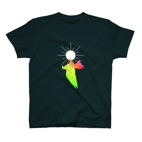 日輪に依存する鳩 Regular Fit T-Shirt