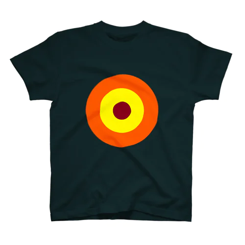 サークルa・オレンジ・黄・チョコ Regular Fit T-Shirt