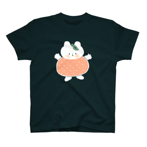 おみかんくまねこちゃん(カラー) Regular Fit T-Shirt