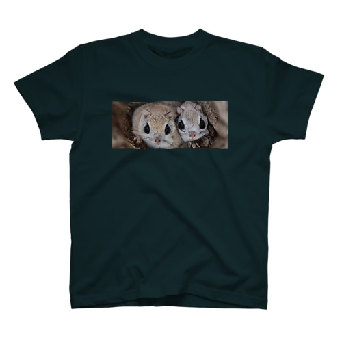 【エゾモモンガ】シンプルに心もカラダも元気に Regular Fit T-Shirt