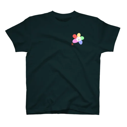 花花惊遽 / Flower Panic Big.ver Regular Fit T-Shirt