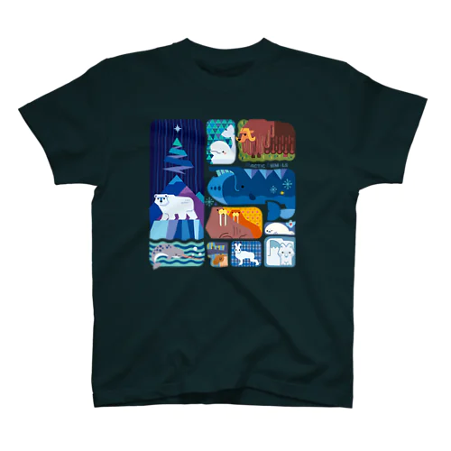 北極圏の動物たち Regular Fit T-Shirt