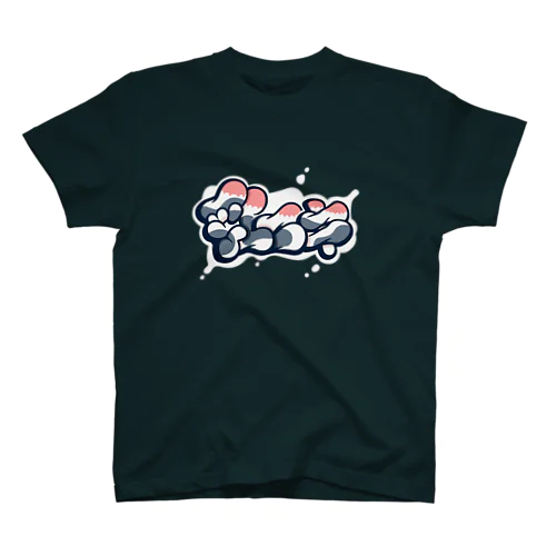 乳ニキ デザイン (ホルスタイン) スタンダードTシャツ