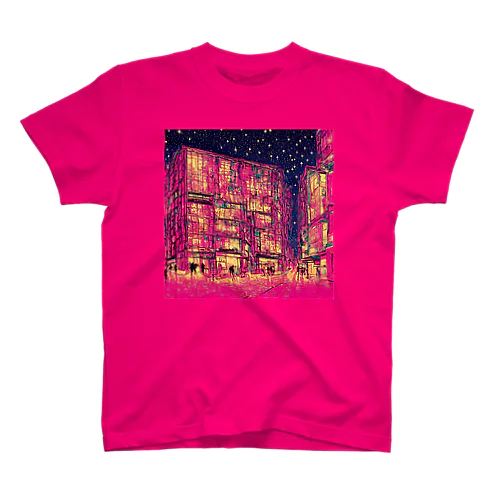 modern pink city スタンダードTシャツ