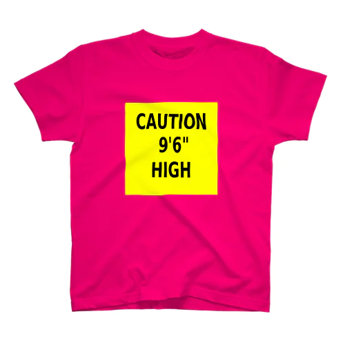 CAUTION 9'6" HIGH スタンダードTシャツ