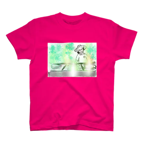 dj fxxxxi forest ver. スタンダードTシャツ