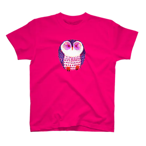  pink owl(colorful owl no.2) Regular Fit T-Shirt