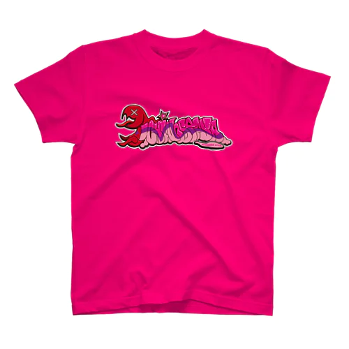 一ノ瀬彩:LOGO_POP_PINK【英語】 スタンダードTシャツ