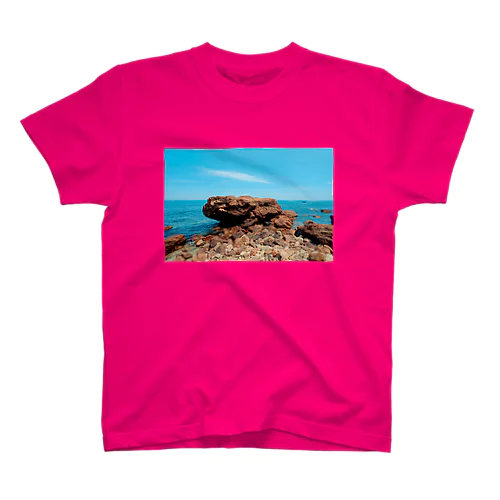 海と空と岩と スタンダードTシャツ