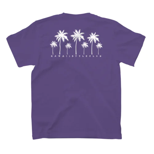 〔Back Print〕 Palm tree スタンダードTシャツ