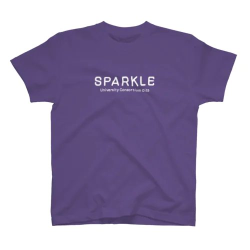 SPARKLE-シンプル白字 スタンダードTシャツ