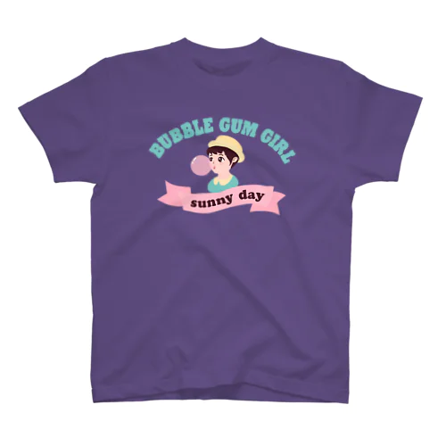 バブルガムガール(カラーVr) Regular Fit T-Shirt