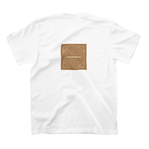crescent moonバックプリントTシャツ Regular Fit T-Shirt