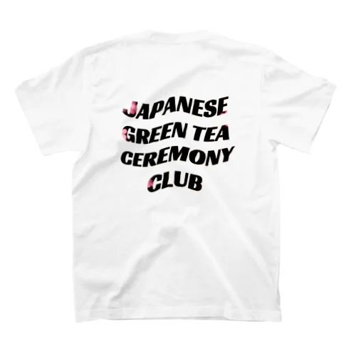 JAPANESE GREEN TEA CEREMONY CLUB type:flower スタンダードTシャツ