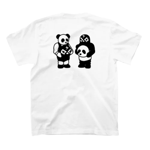 (バックプリント)Lucha Panda#3 スタンダードTシャツ